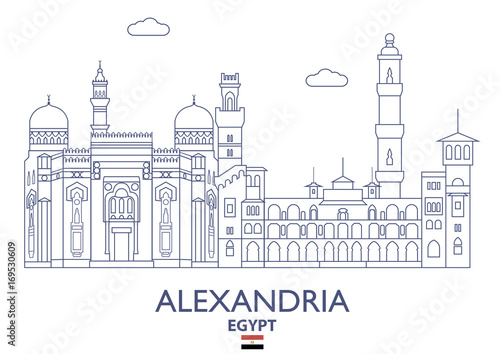 Alexandria City Skyline, Egypt