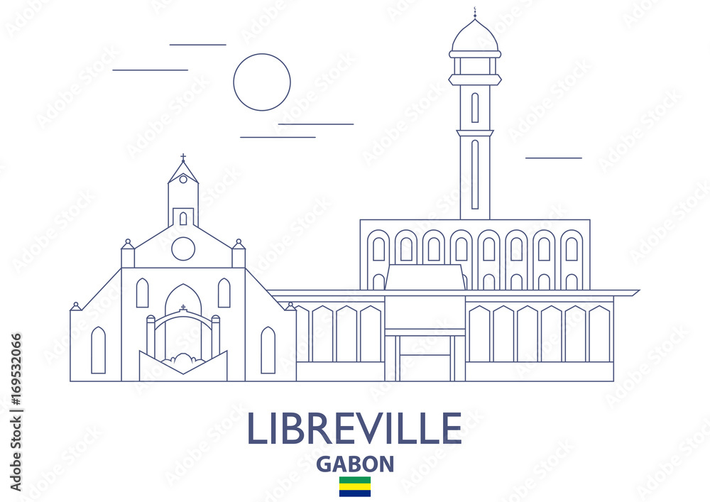 Libreville City Skyline, Gabon
