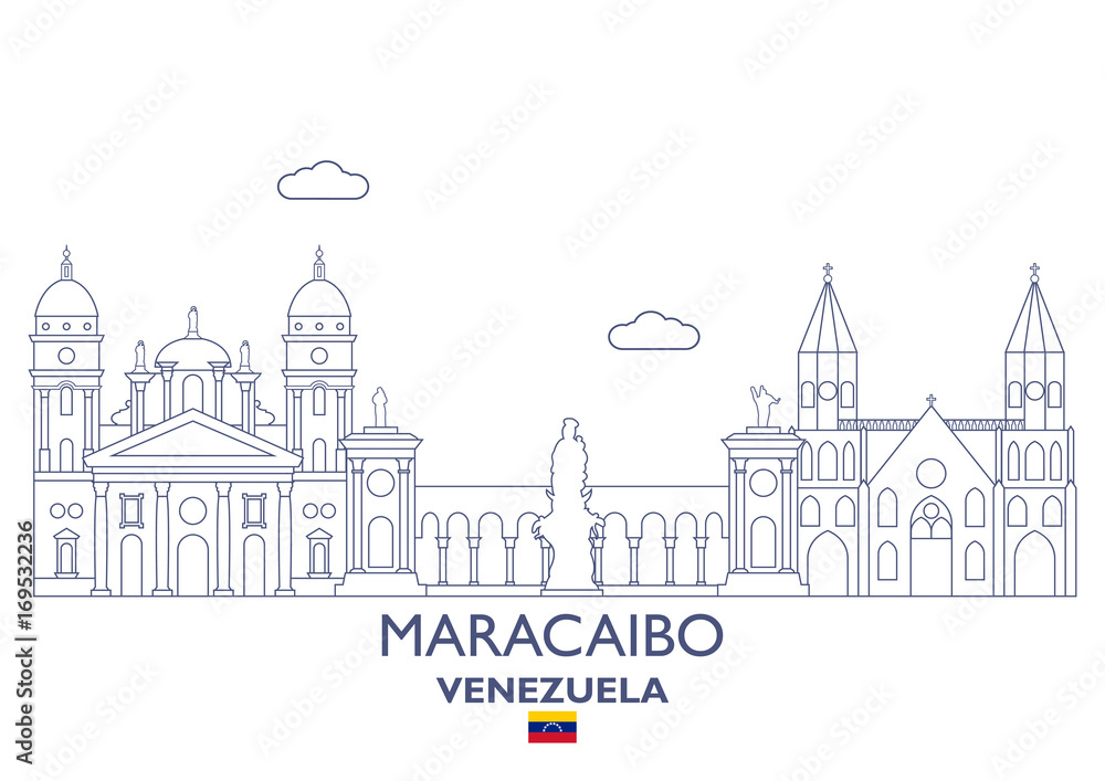 Maracaibo City Skyline, Venezuela