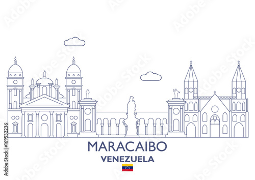 Maracaibo City Skyline, Venezuela photo