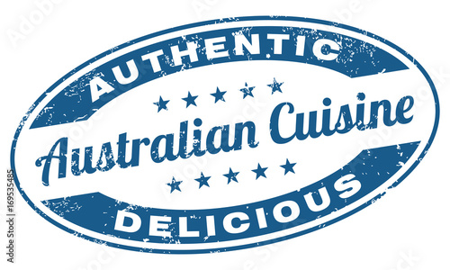 Australian Cuisine Stamp