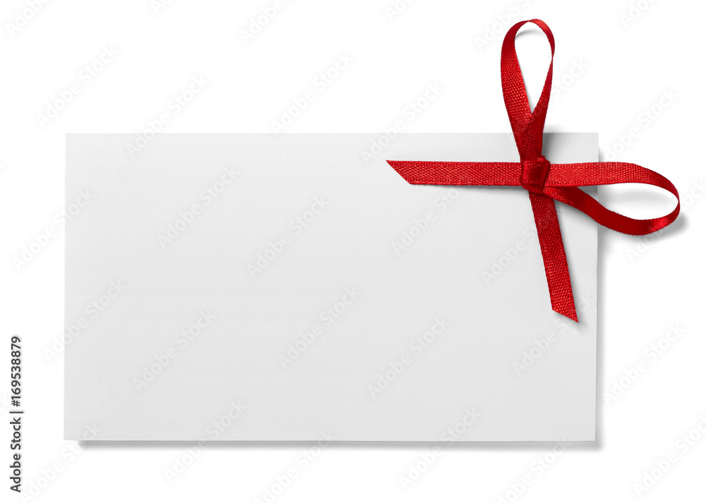 ribbon bow card note chirstmas celebration greeting ribbon bow card note chirstmas celebration greeting
