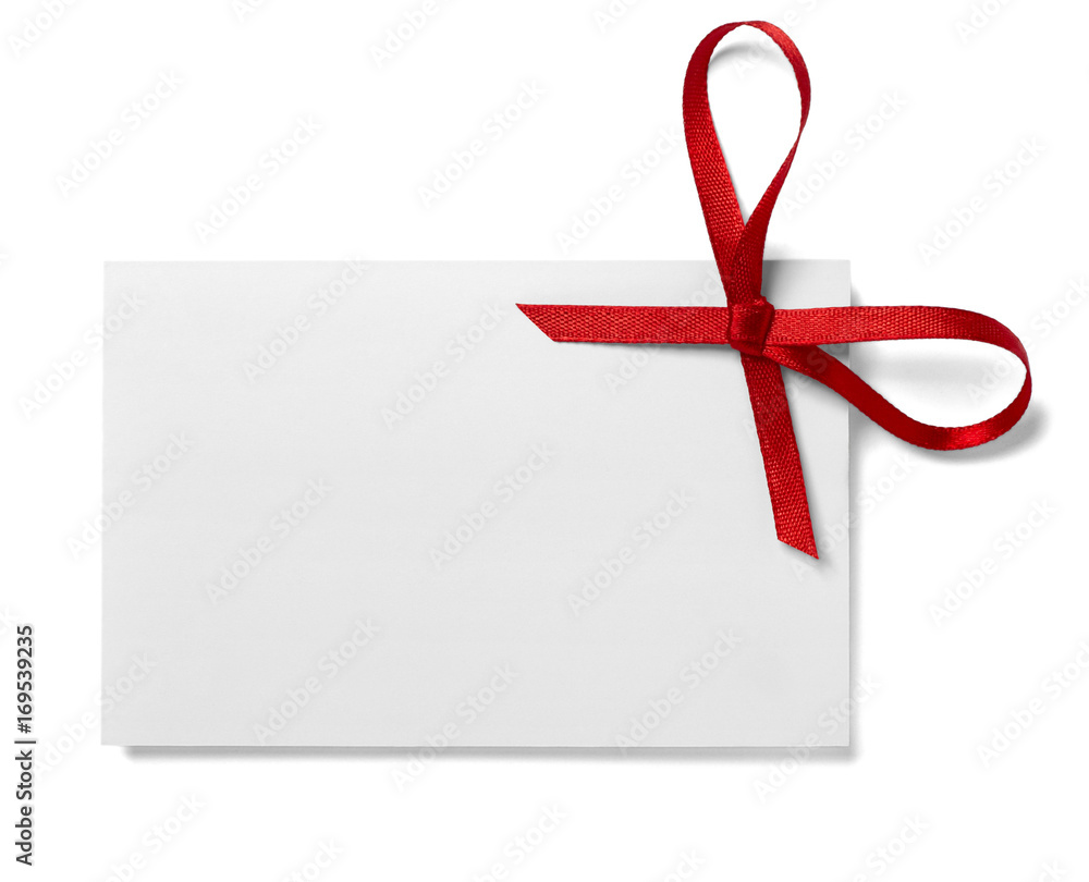 ribbon bow card note chirstmas celebration greeting ribbon bow card note chirstmas celebration greeting