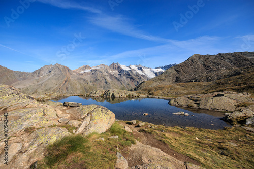 laghetto del Lauson, presso il rifugio Vittorio Sella - Parco Nazionale del Gran Paradiso photo