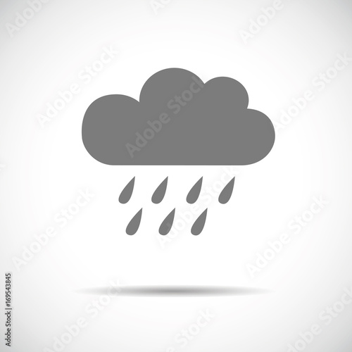 graue regenwolke