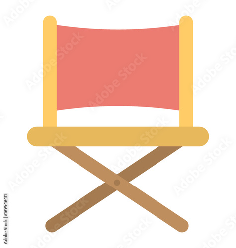 Chair Vector Icon
