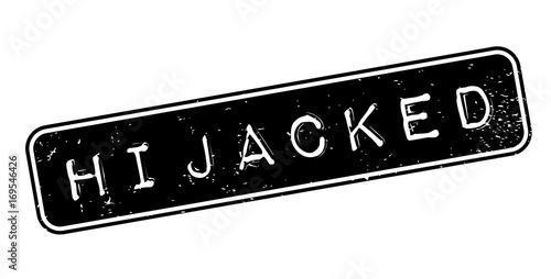 Quadro su tela Hijacked rubber stamp