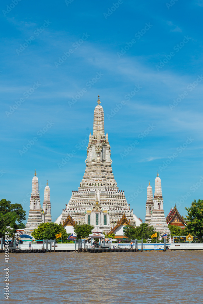 Obraz premium Buddhist Temple of Asia, Wat Arun, Thailand