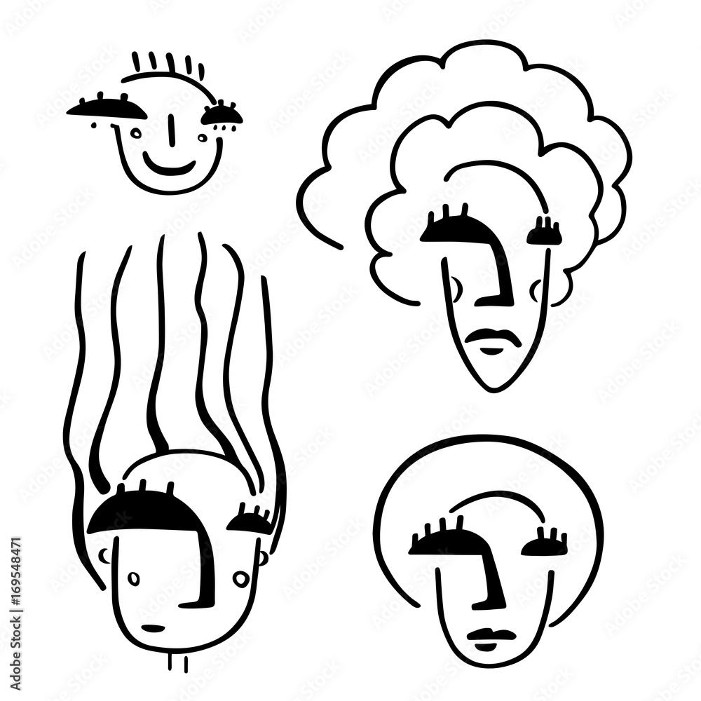 Funny Cartoon Woman Character 1 Funny Cartoon Woman Character 1