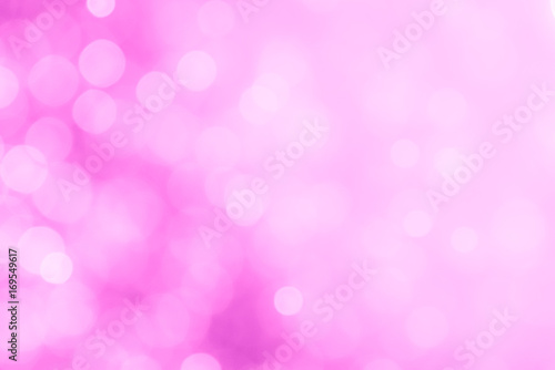 Abstract Pink Color bokeh background