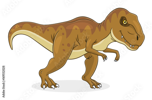 Cartoon tyrannosaurus rex