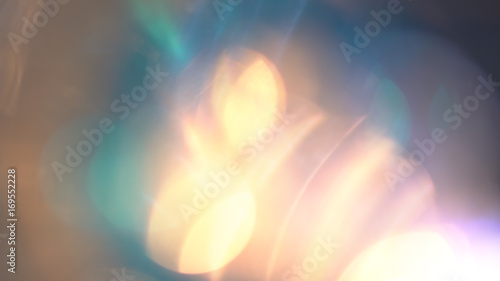 Beautiful colorful lens flares