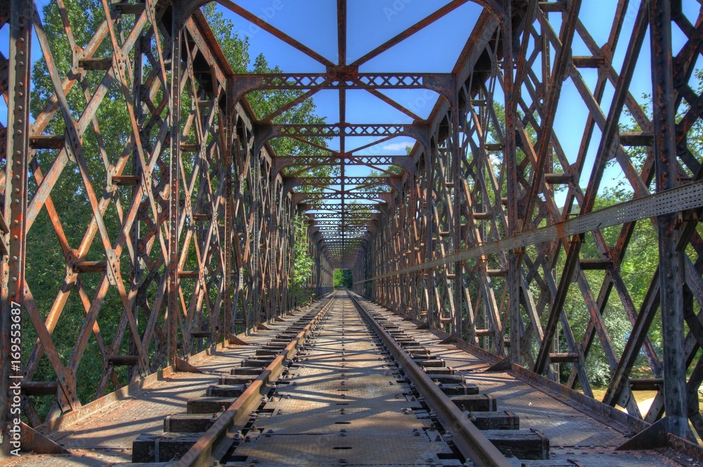 Pont ferroviaire - Bouzies
