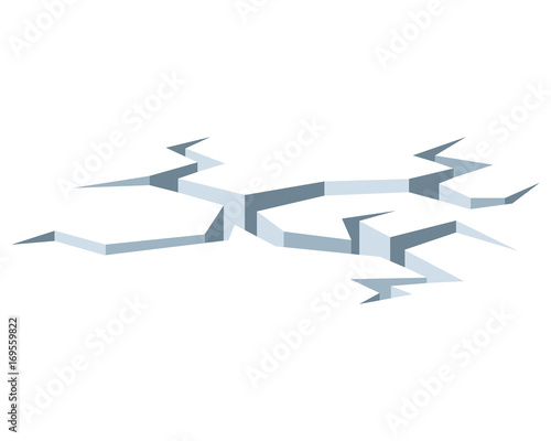 break vector illustration