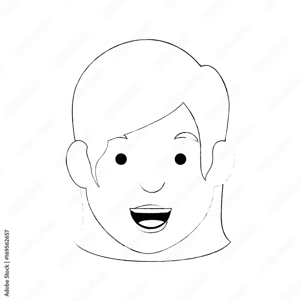 cartoon woman face icon over white background vector illustration cartoon woman face icon over white background vector illustration