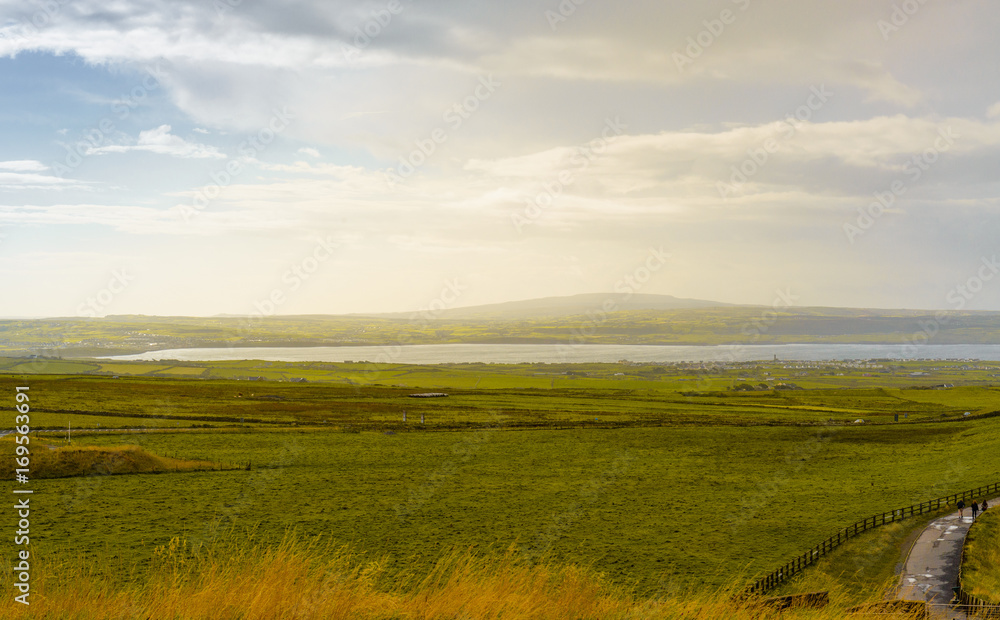 Obraz premium field - ireland