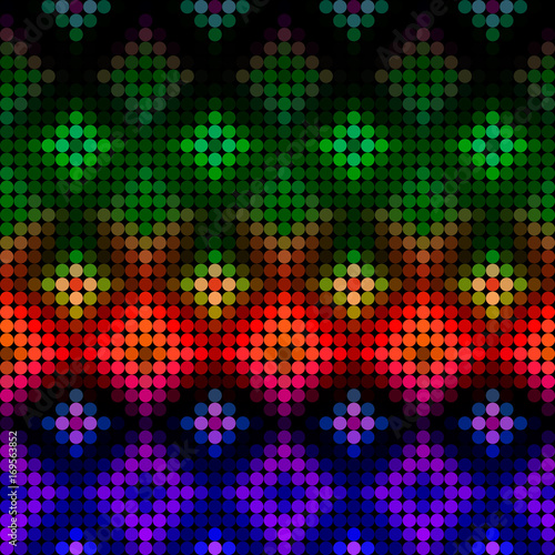 Ornamental dotted backgroun...