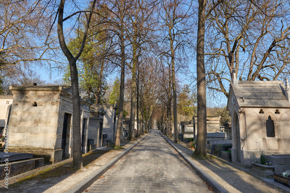 Pere Lachaise cemetery, Paris, France