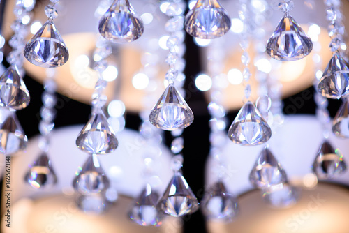 Beautiful crystal chandelier.