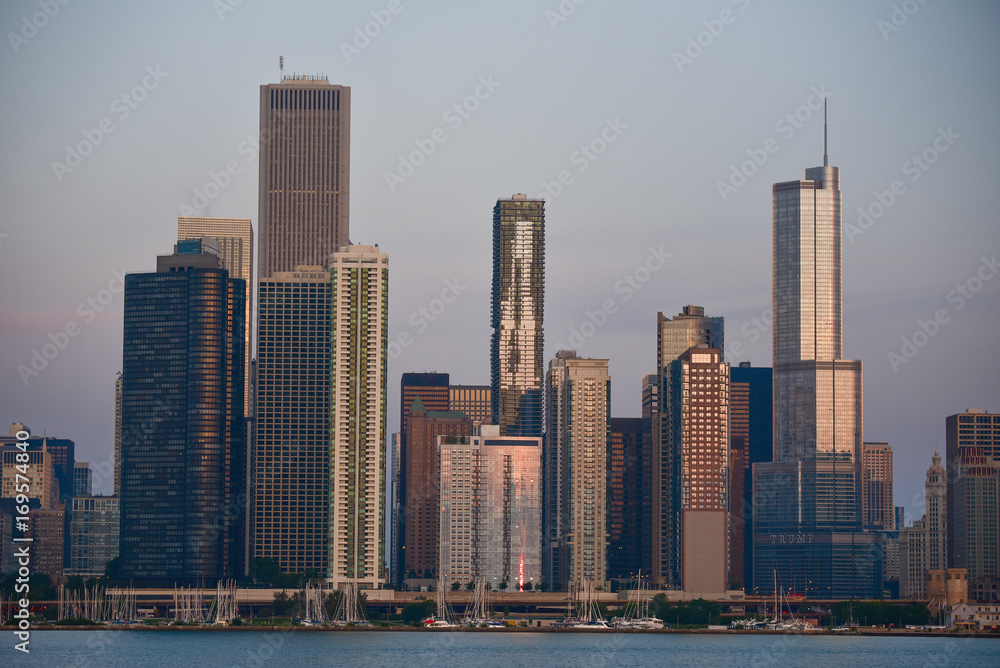 Fototapeta premium Panoramę Chicago