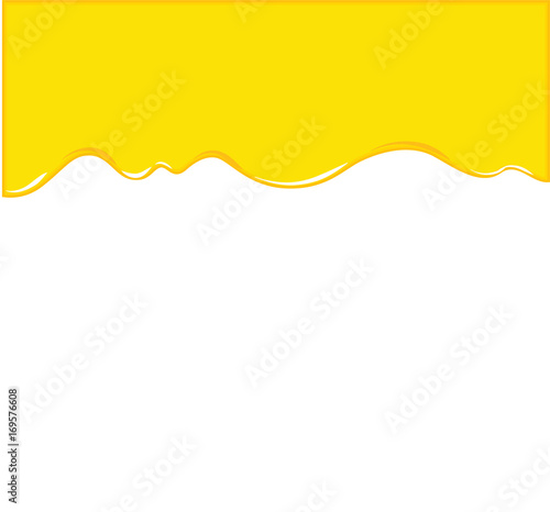 Vector of cheese melt