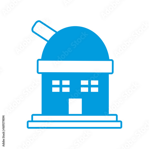 Wallpaper Mural observatory sign tower telescope planet astronomy vector illustration Torontodigital.ca