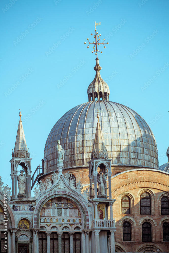 The dome of the Basilica San Marco in Venice