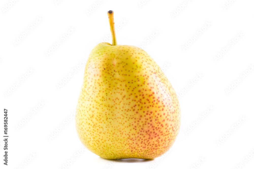 Fresh williams pears or bartlett pear isolated on white background. Fresh williams pears or bartlett pear isolated on white background.