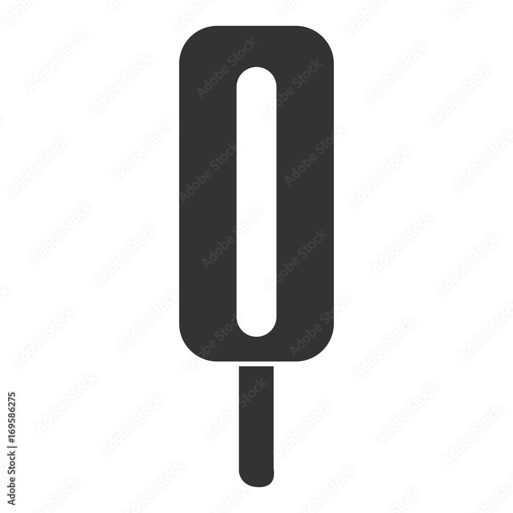 Isolated popsicle icon Isolated popsicle icon
