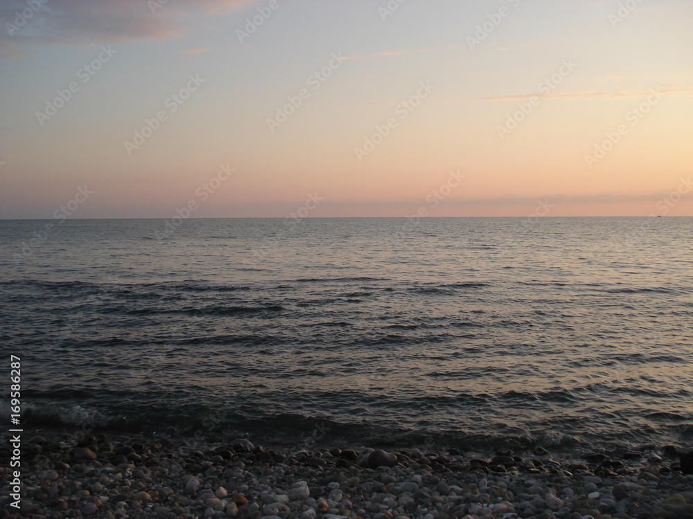 Obraz premium Sea sunset