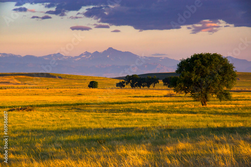 Bilde på lerret A Colorado Plains Sunrise