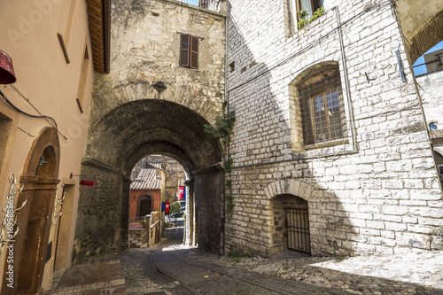 Narni, an ancient medieval village in Umbria, Italy.