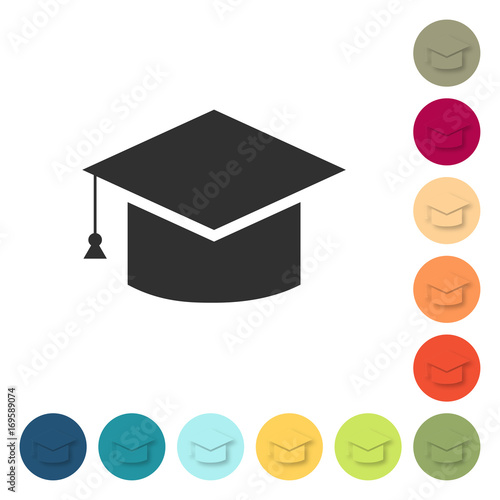 Farbige Buttons - Studium