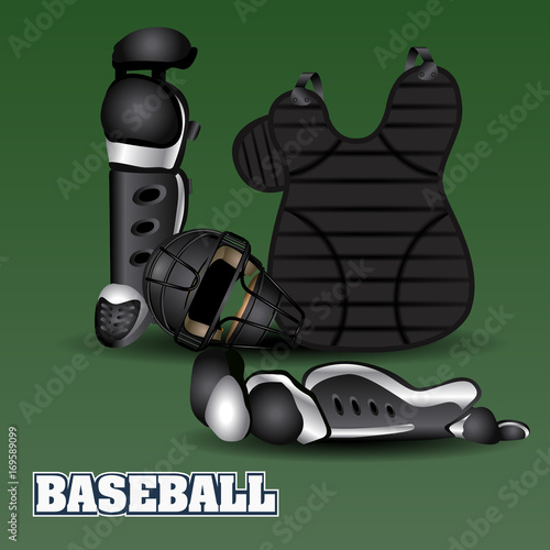 Isolated baseball uniform