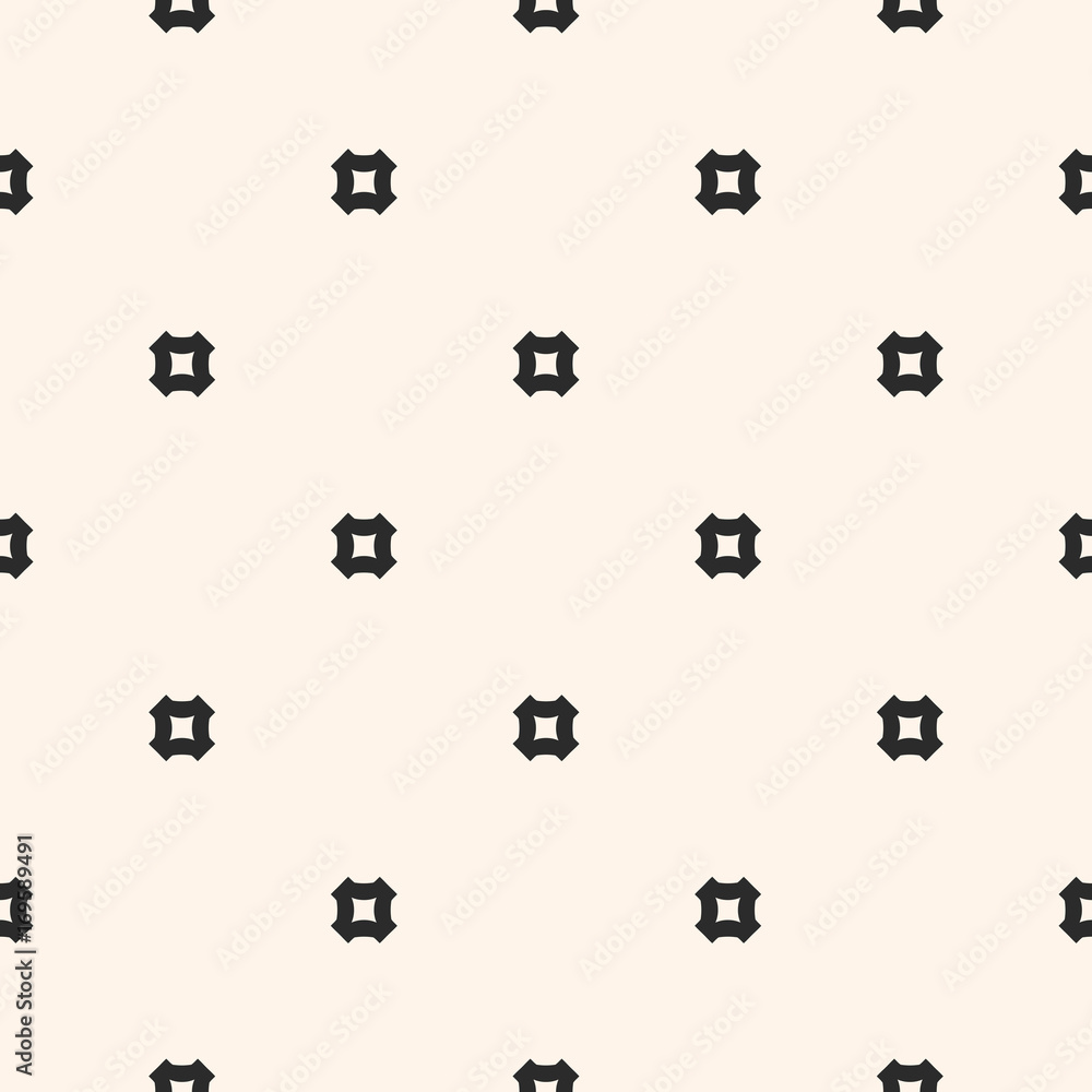 Minimalist seamless pattern, simple geometric squares Minimalist seamless pattern, simple geometric squares