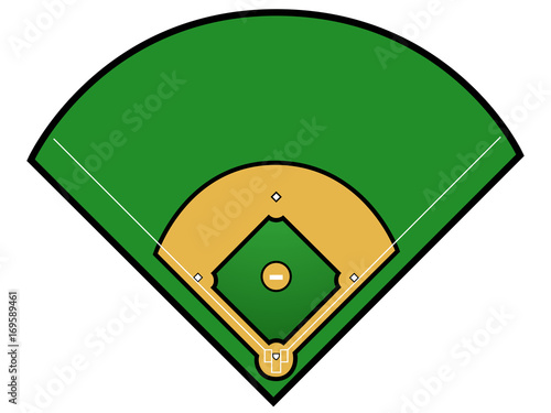 Isolated baseball icon