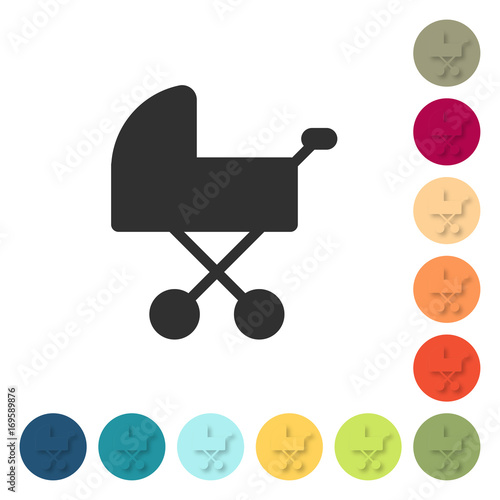 Farbige Buttons - Buggy