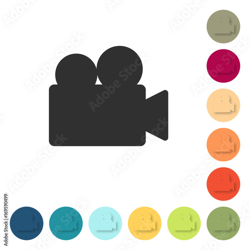 Farbige Buttons - Projektor