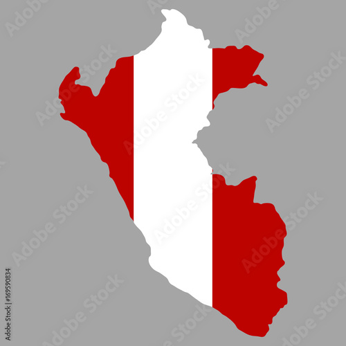 Map with flag