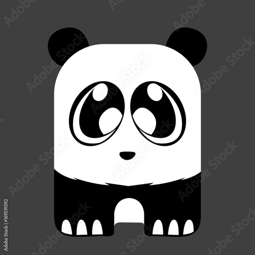 Fototapeta Naklejka Na Ścianę i Meble -  Isolated cute animal