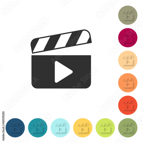 Farbige Buttons - Video abspielen