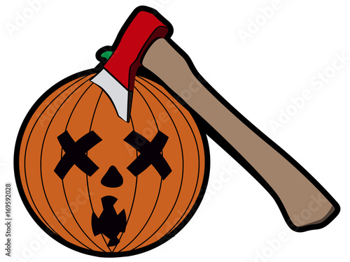 Isolated halloween icon