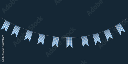 Isolated festival ornament