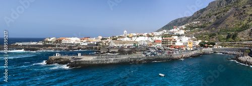 The harbour of Garachico on the Canary Island Tenerife, Spian. © sotavento1000