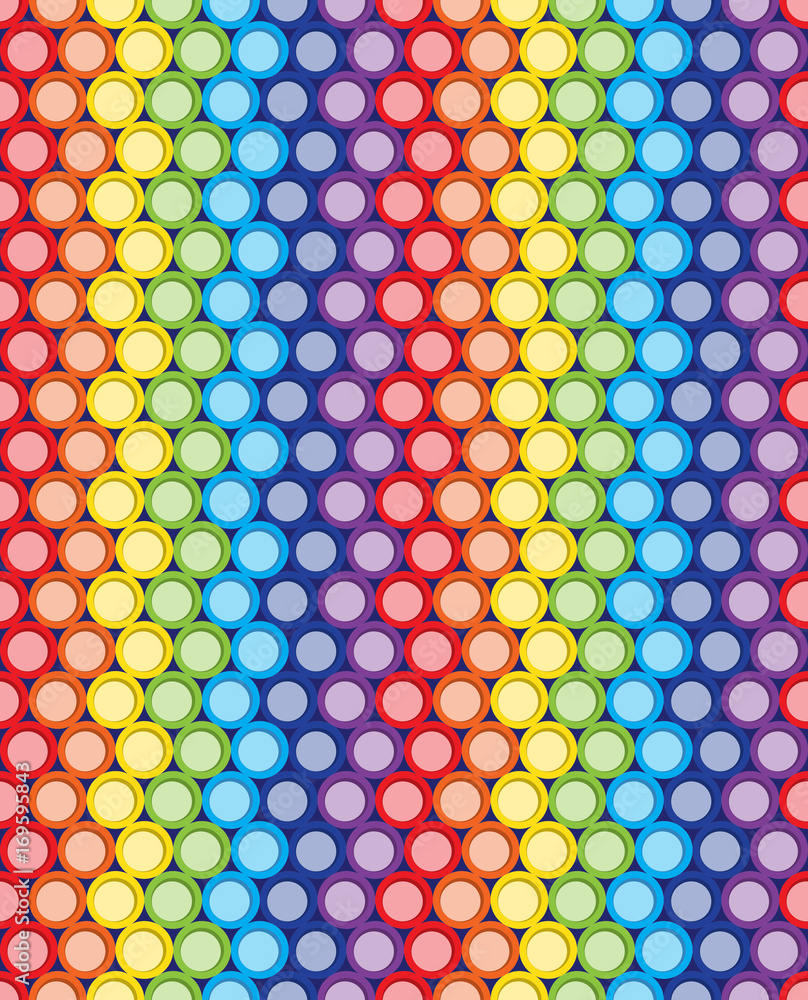 Geometric circles seamless colorful pattern background Geometric circles seamless colorful pattern background