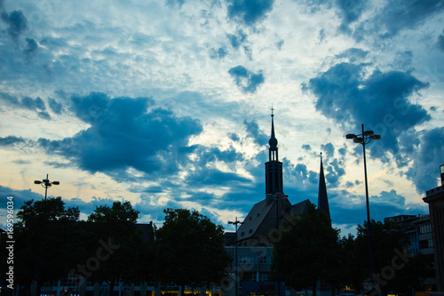 Sonnenuntergang in Dortmund