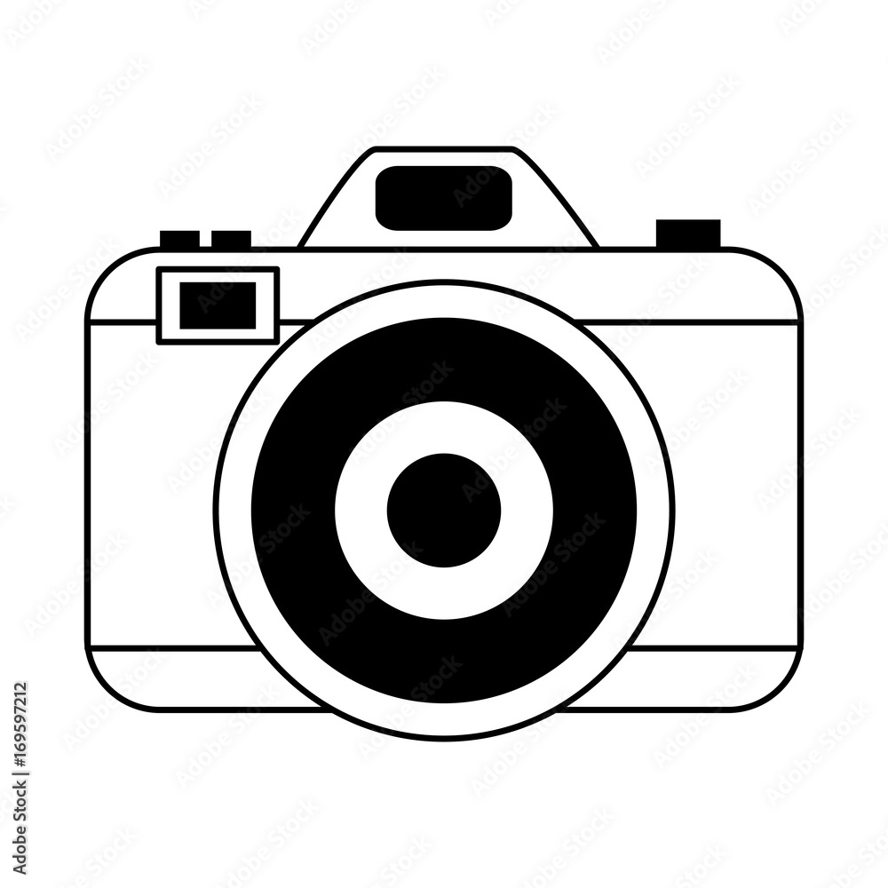 Camera icon Device gadget and technology theme Isolated design Vector illustration Camera icon Device gadget and technology theme Isolated design Vector illustration