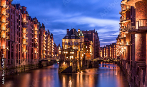 Speicherschloss in der Speicherstadt Hamburg