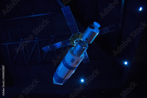 Fototapeta Naklejka Na Ścianę i Meble -  Satellite at the Planetarium