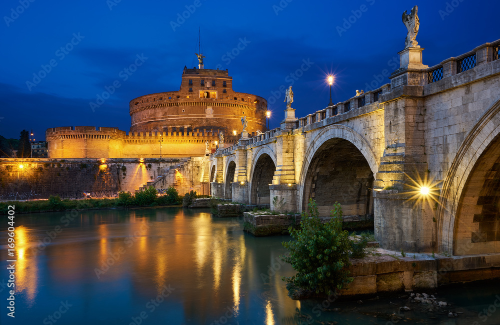 Ponte St Angelo Bridge Rome